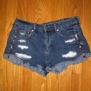 American Eagle Tomgirl Shortie Shorts